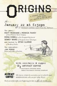 Origins Speaker Series 1